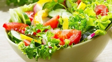 Польза свежих овощей от тяжести