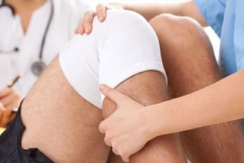 Лечение растяжения связок колена